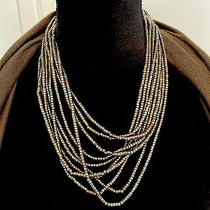 Erica Lyons Multi string necklace